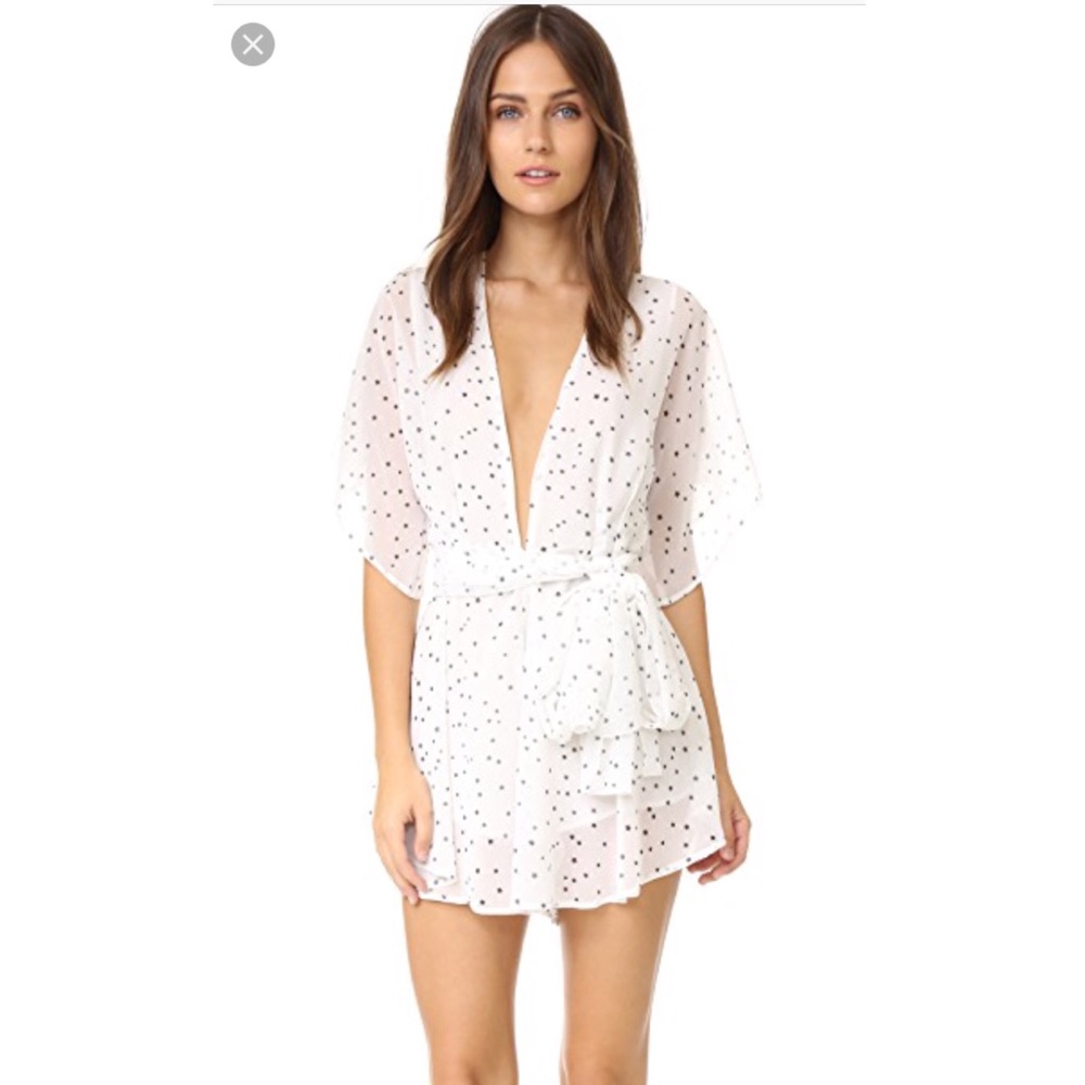 Lioness White Star Romper New Without Tags